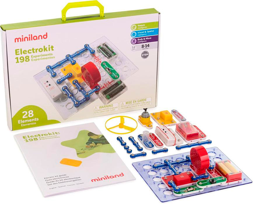 Electrokit permite experimentar con circuitos el�ctricos y acercar los principios de la electricidad al aprendizaje pr�ctico...