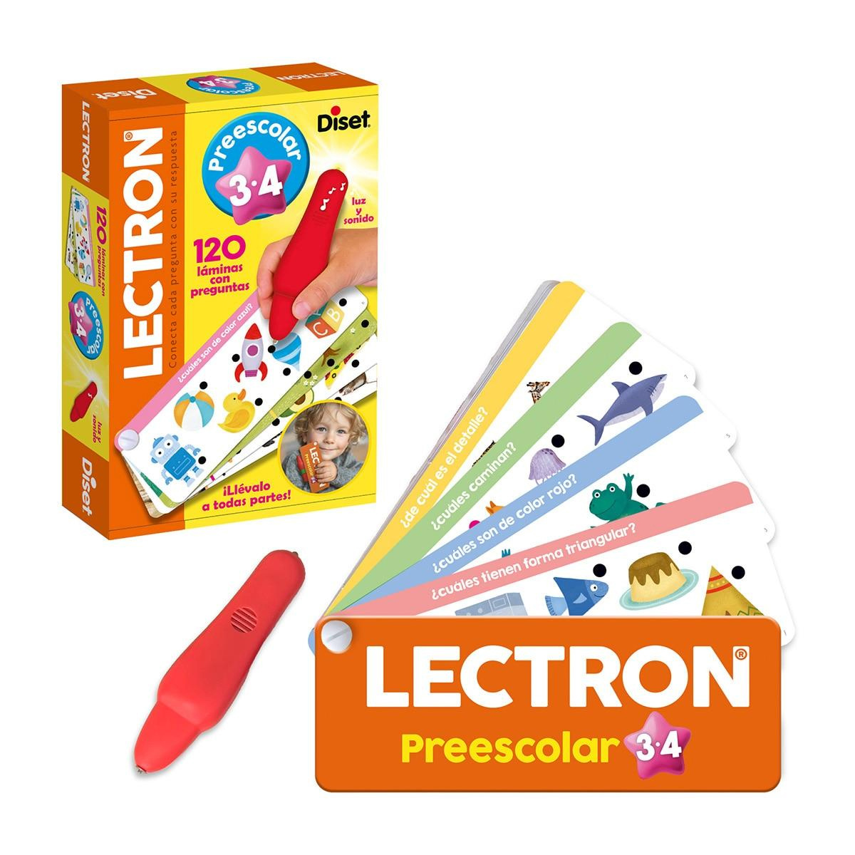 Lectron On The Go recupera el aprendizaje mediante preguntas y respuestas en un formato port�til pensado para aprender jugando...