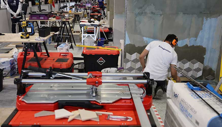 Participaci�n de Rubi como patrocinador en WorldSkills Lyon, 2024