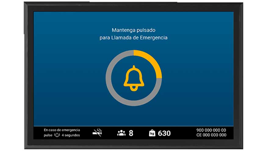 A diferencia de los displays convencionales, Liftplay incorpora el sistema de telefon�a de emergencia directamente en la propia pantalla...