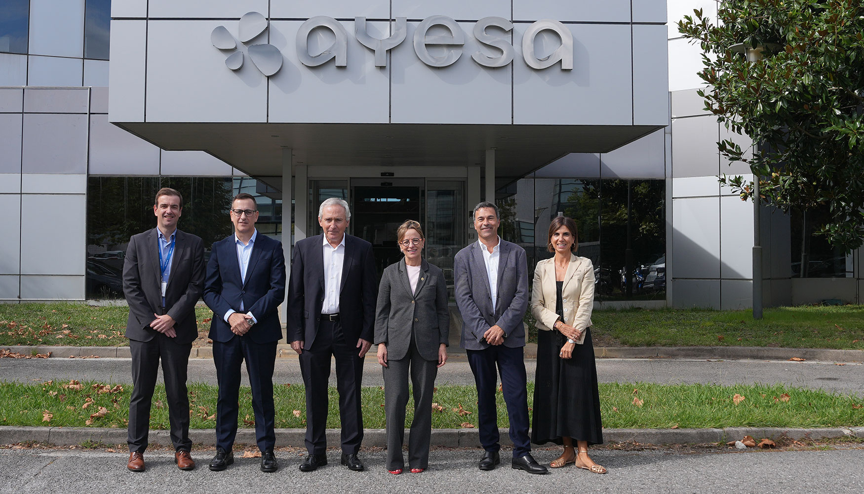 De izquierda a derecha: �lvaro Fraile, Jos� Manuel Barrutia, ��igo Uc�n, Eider Mendoza, Unai Andueza e Itziar Cuenca...