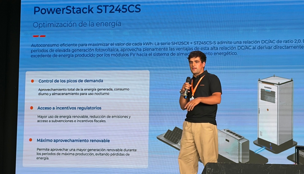 Durante el encuentro, Sungrow present� algunas de sus nuevas soluciones dirigidas a los �mbitos del almacenamiento y la recarga de veh�culo el�ctrico...