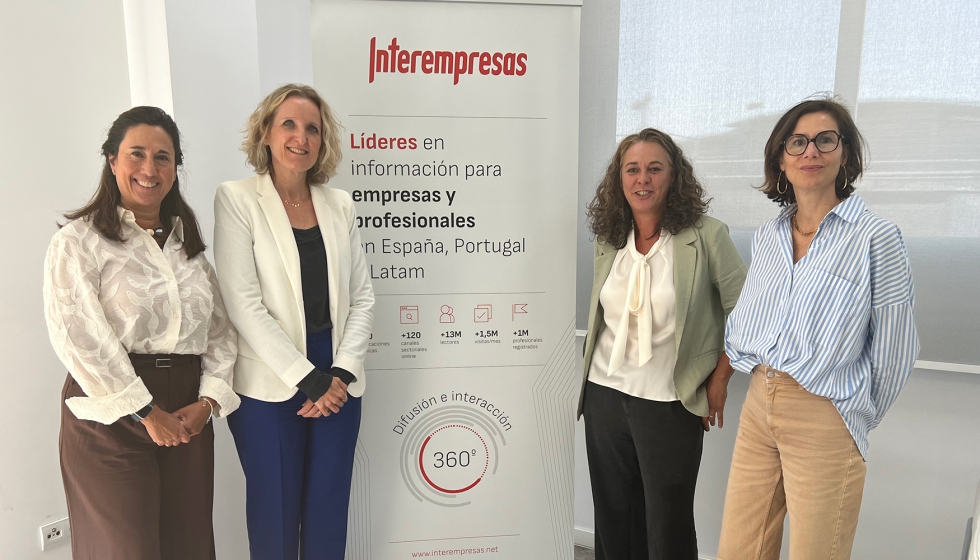 Visita de las responsables de STEP by Pollutec a las oficinas de Interempresas en Madrid