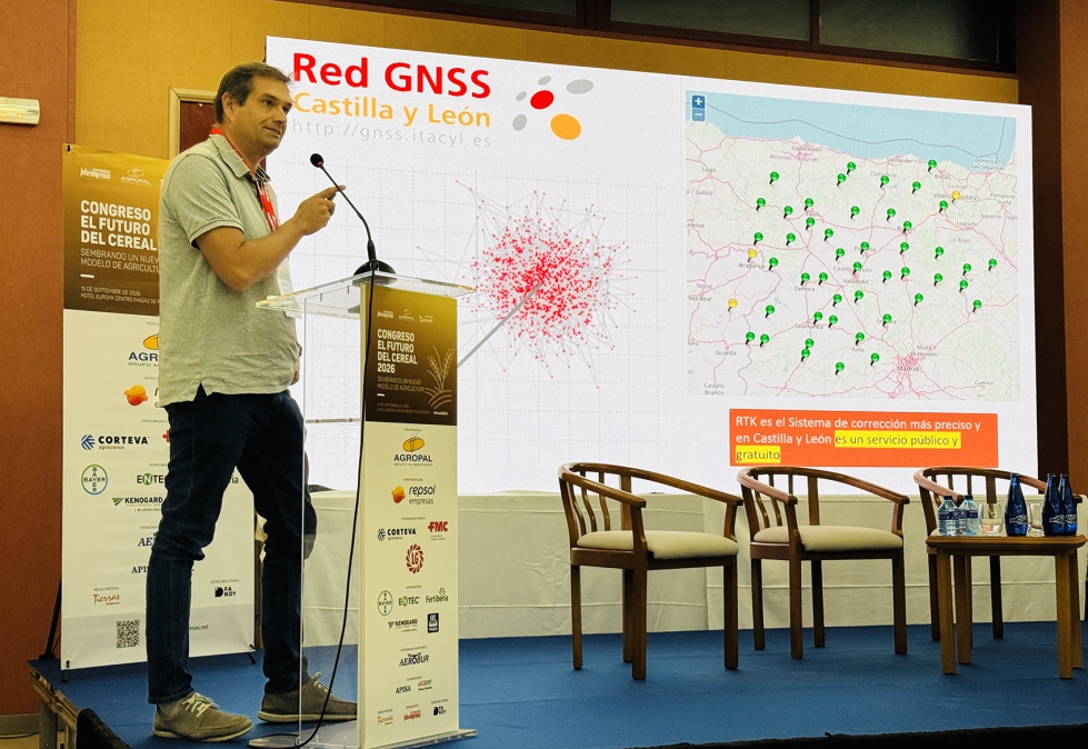 David Nafr�a, jefe de �rea de Desarrollo Tecnol�gico del Instituto Tecnol�gico Agrario de Castilla y Le�n (ITACyL)