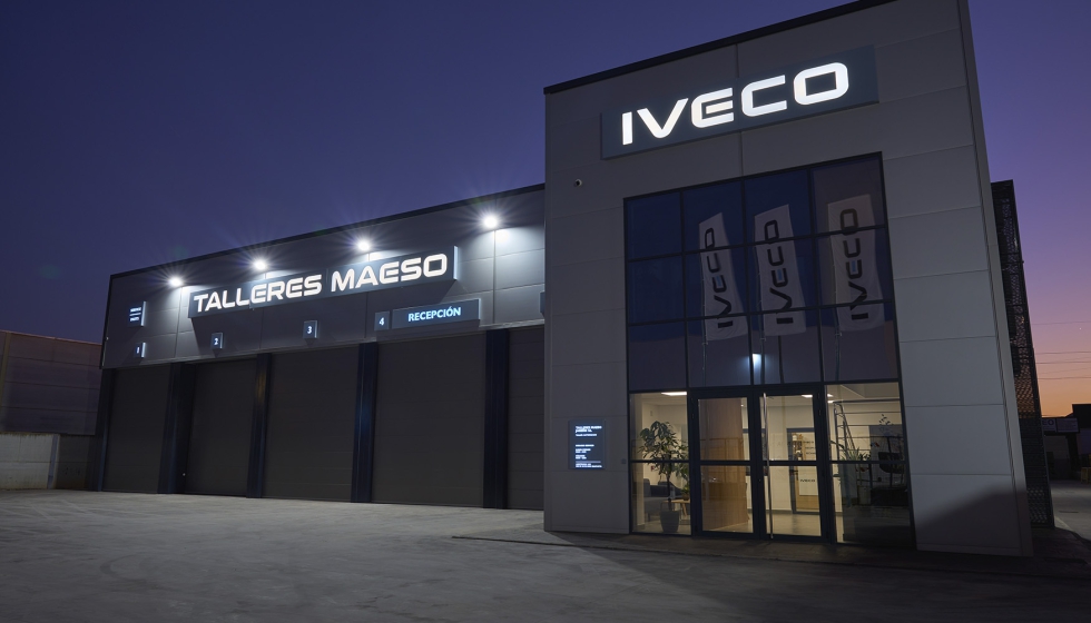 Las nuevas instalaciones de Talleres Maeso cuentan con 1.600 m� construidos, 950 de ellos destinados al taller