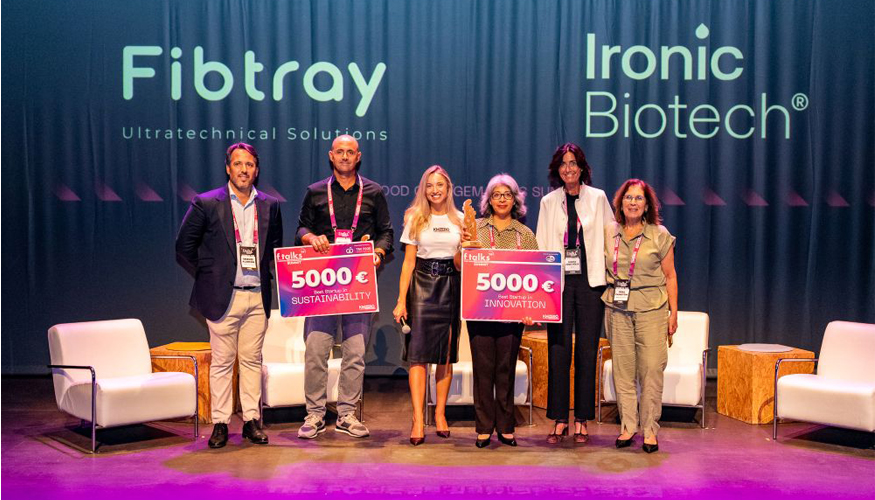 La espa�ola Fibtray, con sus bandejas alimentarias sostenibles, y la sueca Ironic Biotech, con su compuesto de hierro de alta biodisponibilidad...