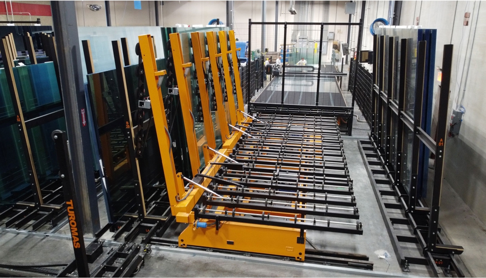 Turomas prestar� especial atenci�n en Glasstec a la integraci�n entre almacenamiento, carga...