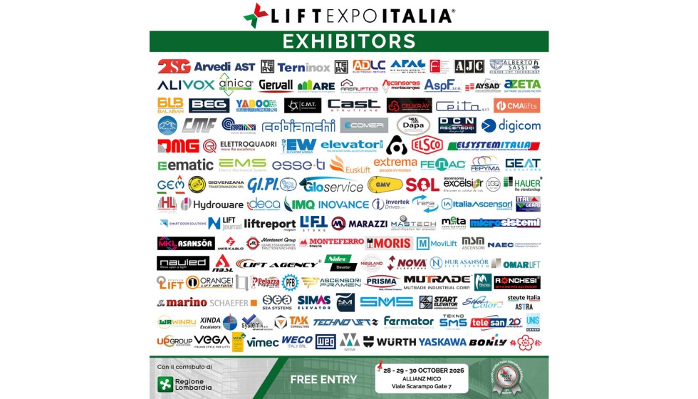 La tercera edici�n de Lift Expo Italia reunir� en Mil�n a empresas procedentes de distintos mercados internacionales...