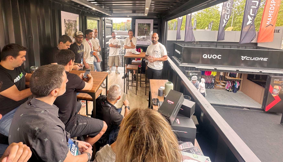 Presentaci�n de productos en Sea Otter, de la mano de la distribuidora Bicimax