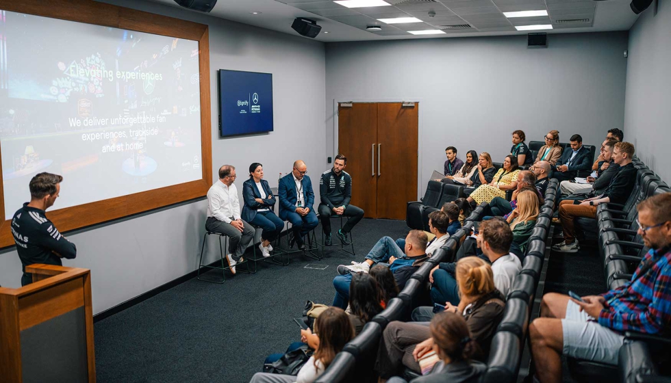 Presentaci�n en la sede de Mercedes-AMG PETRONAS F1 en Brackley (Inglaterra)