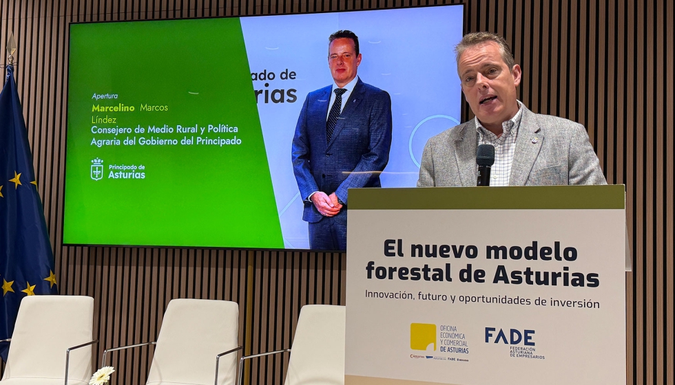 Marcelino Marcos L�ndez, consejero de Medio Rural y Pol�tica Agraria del Gobierno del Principado...