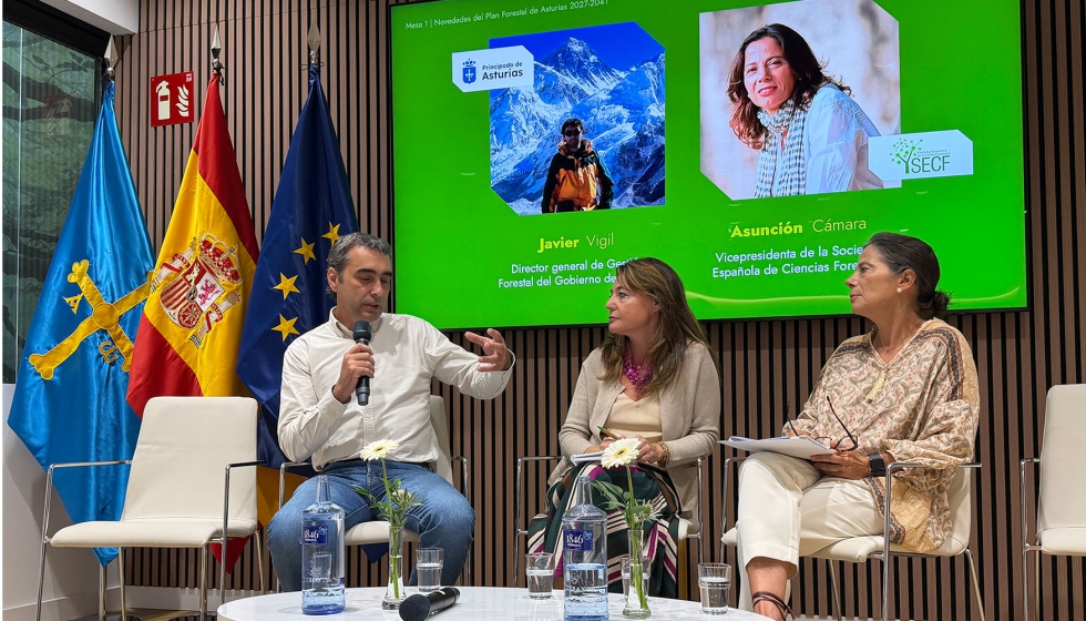 En la mesa 1 se analiz� el nuevo Plan Forestal que pretende dinamizar el sector industrial forestal de Asturias