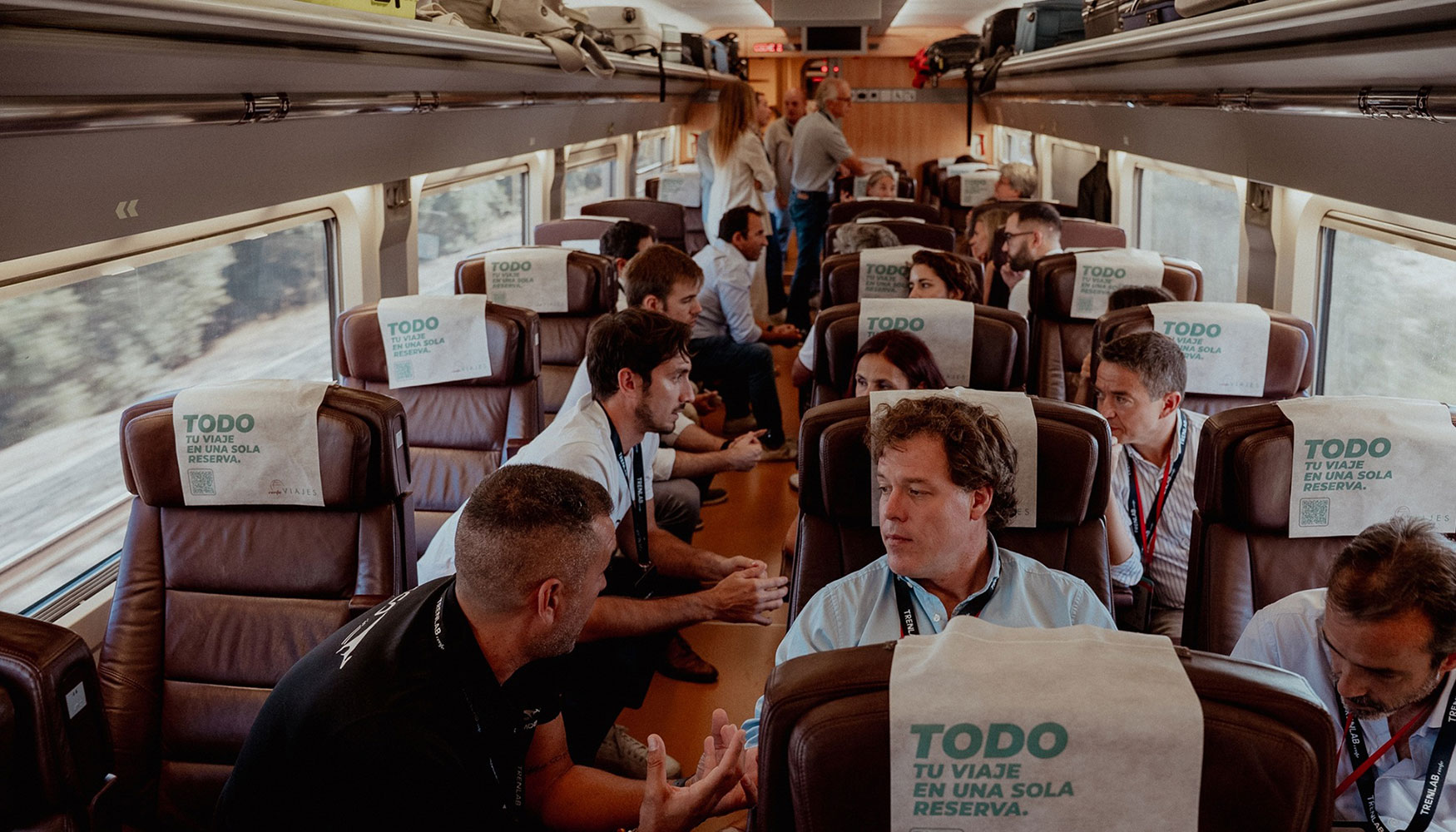 El �Pitch Train� reuni� en un AVE entre Madrid y Sevilla a startups, inversores...