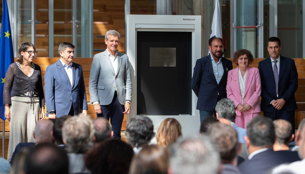 La inauguraci�n del nuevo complejo simboliza tambi�n la consolidaci�n del compromiso industrial de Bandalux con Galicia