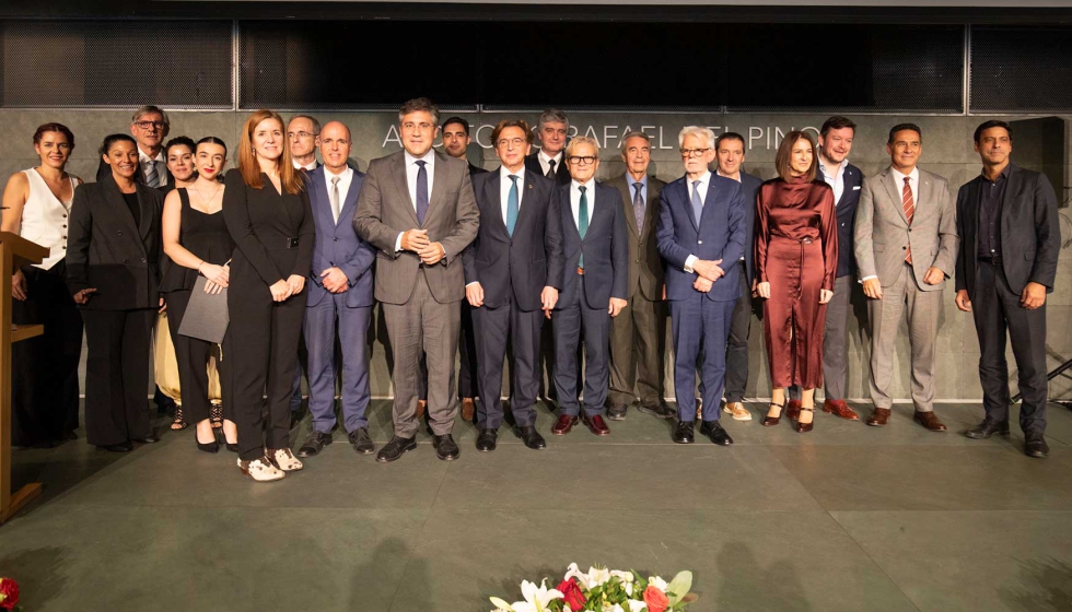 Premiados de la quinta edici�n de los Premios Nacionales de la Edificaci�n...