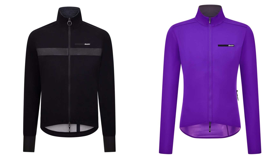 A la izquierda, la chaqueta Santini Magic. A la derecha, Santini Magic Plus