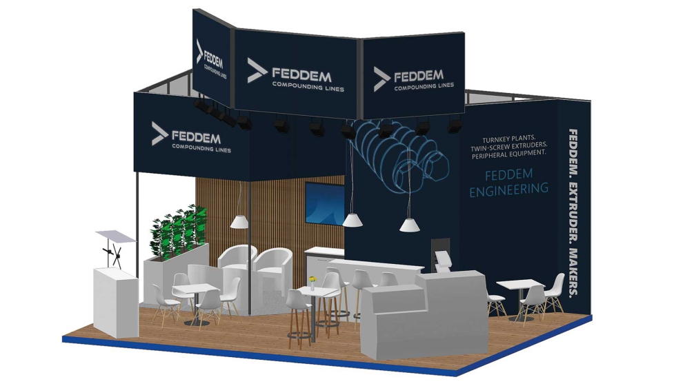 Feddem presenta un nuevo concepto de estand en el pabell�n A6, estand 6217