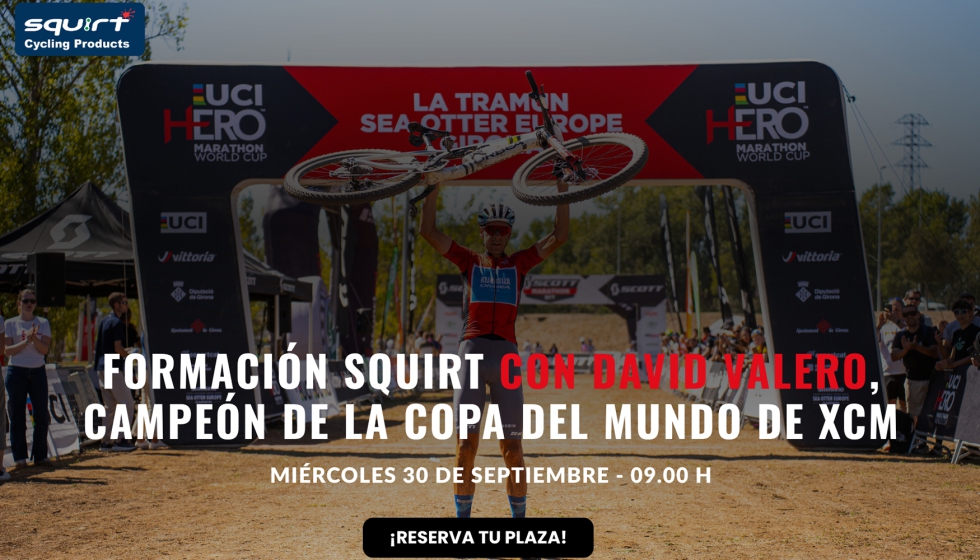 David Valero participar� en directo en el webinar organizado por CJM Sport