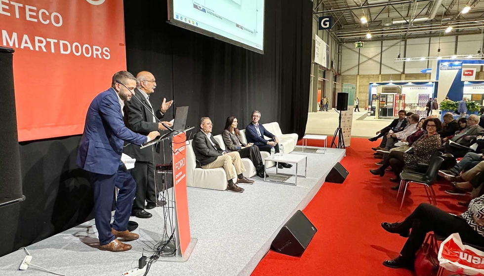 Un instante de la edici�n del Glass Forum celebrada en la edici�n de Veteco 2024