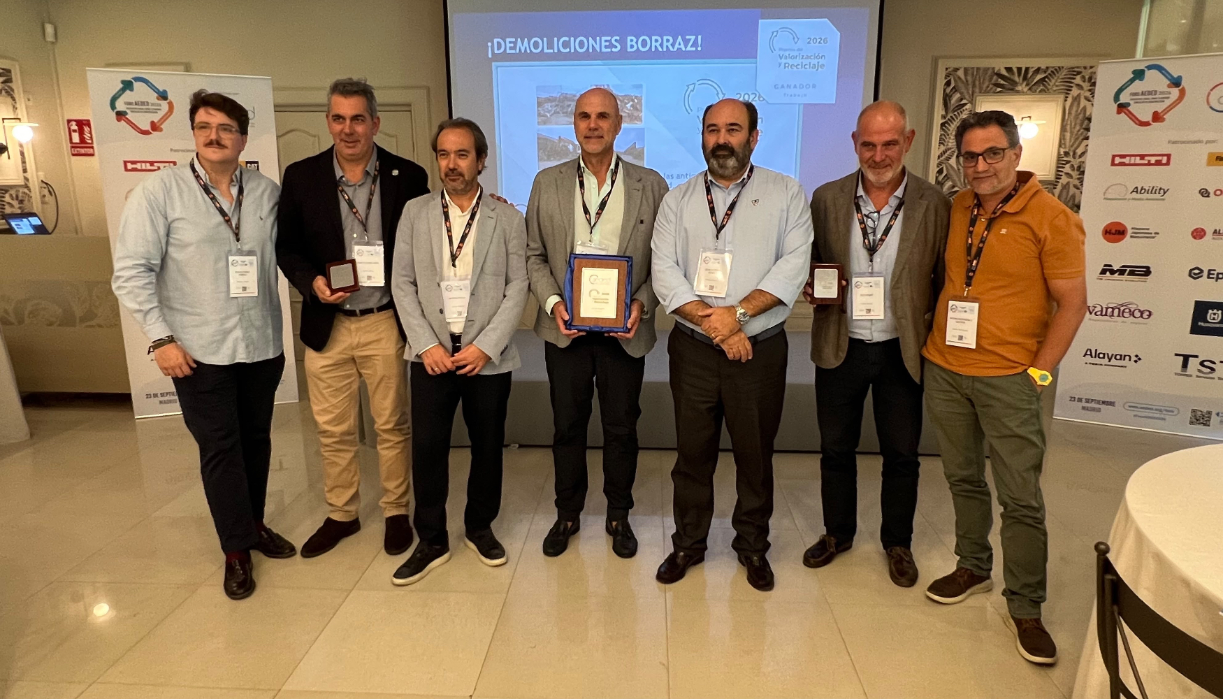 Finalistas y ganador del Premio Valorizaci�n 2026 (Trabajo)