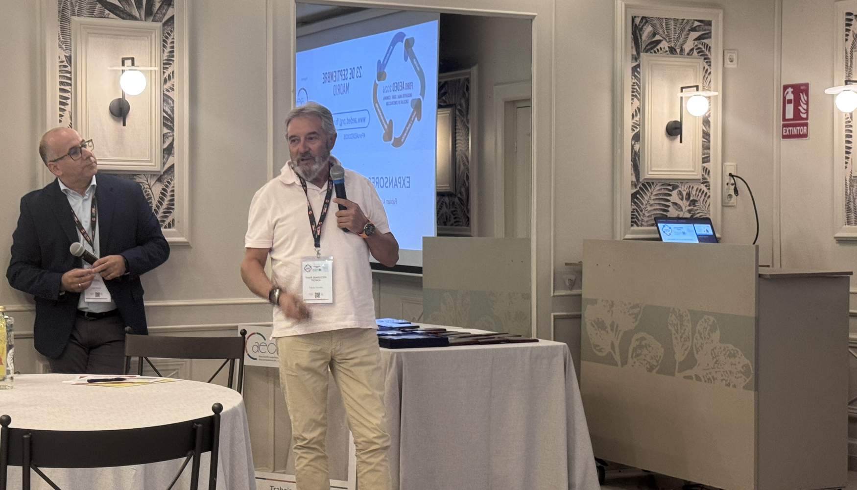 Intervenci�n de Fabi�n Alcudia, CEO de Thayr