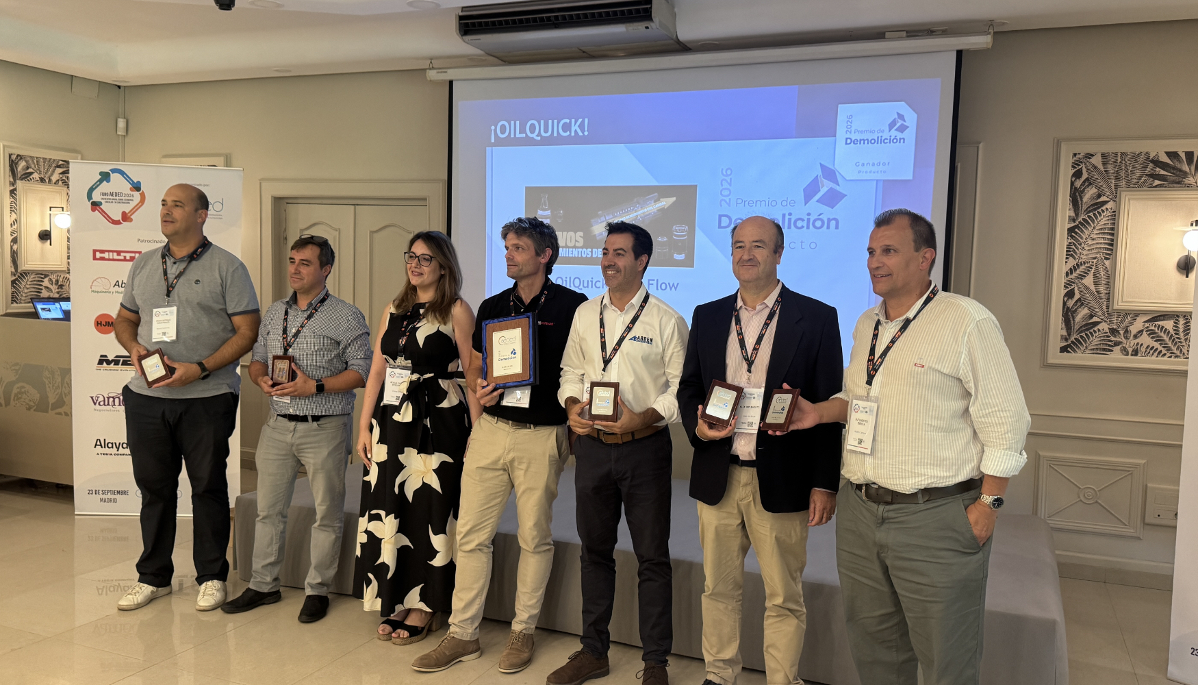 Finalistas y ganador del Premio Demolici�n 2026 (Producto)