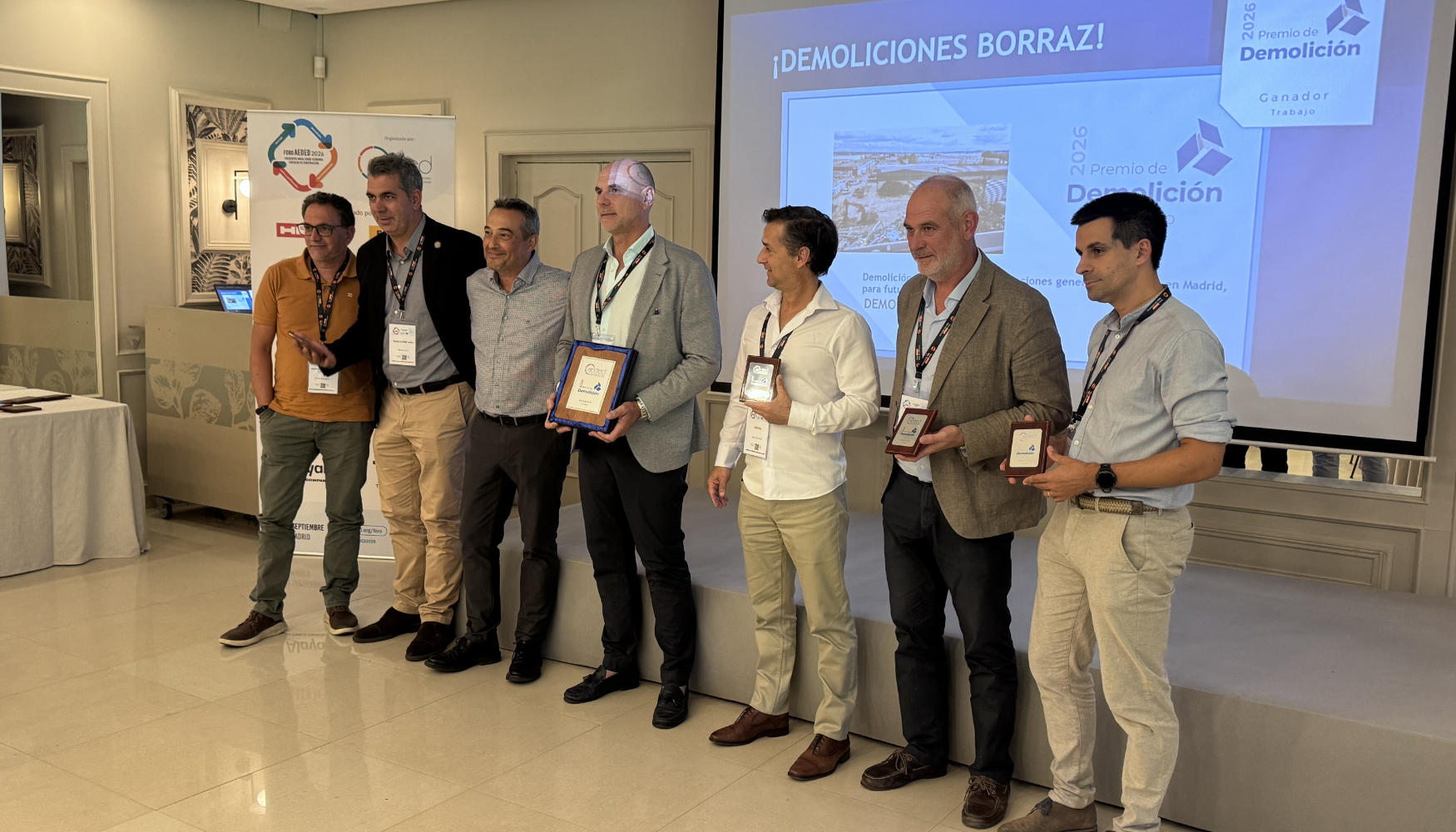 Finalistas y ganador del Premio Demolici�n 2026 (Trabajo)