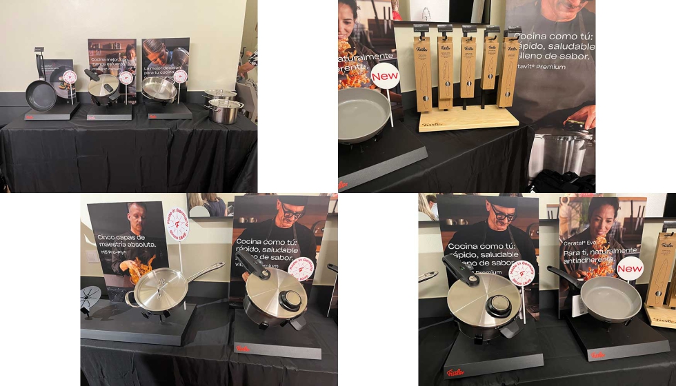 La jornada permiti� conocer cinco de sus principales gamas: M5 Pro-Ply, Original-Profi Collection, Ceratal Evo, Vitavit Premium y Vitaquick Premium...