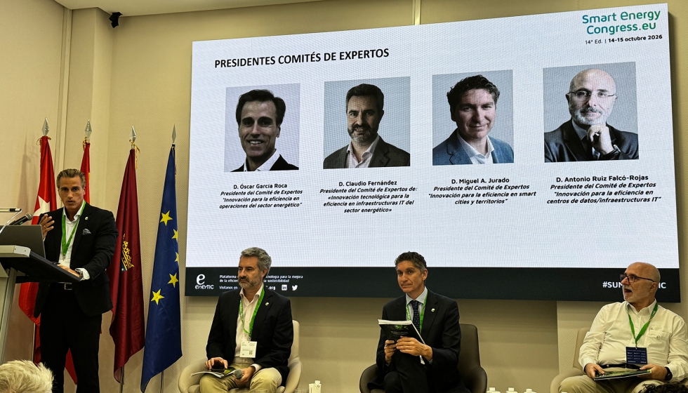 Durante el encuentro se presentaron los cinco informes �El Reto 2026�, elaborados por los Comit�s de Expertos de enerTIC.org...