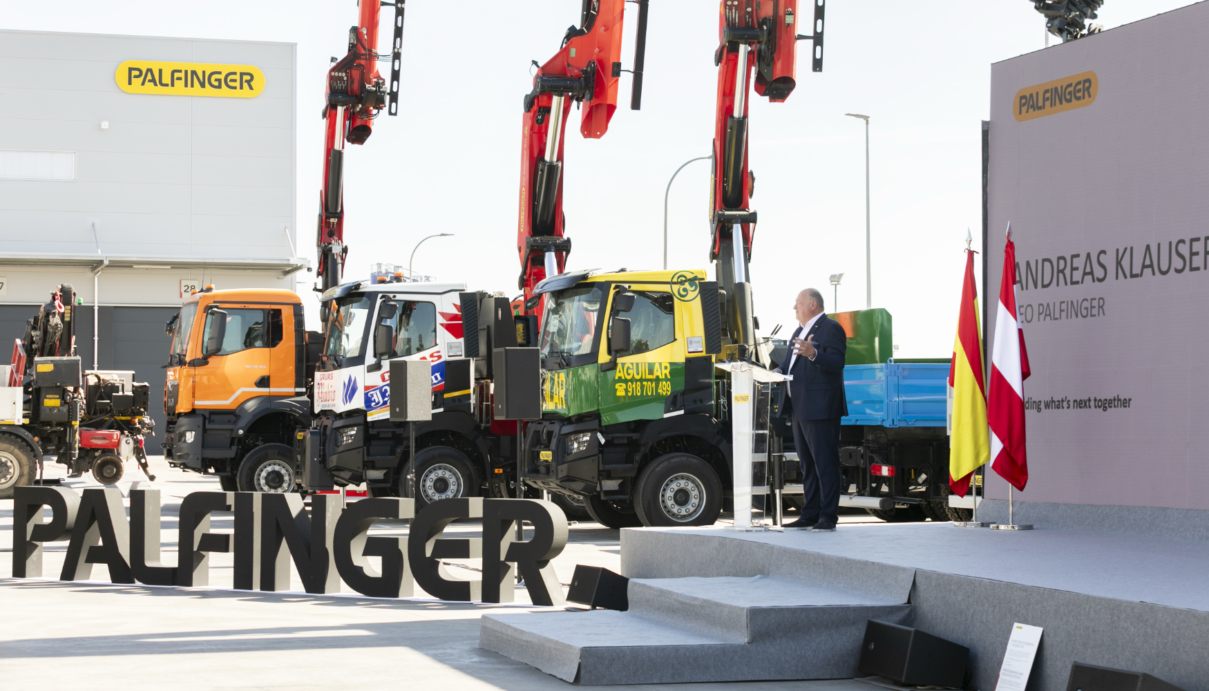 Andreas Klauser, CEO de Palfinger