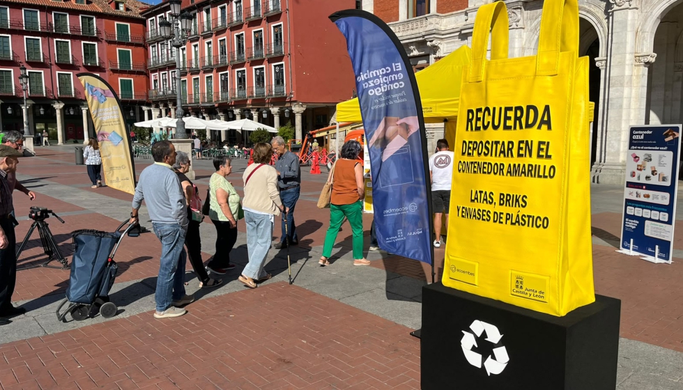 La recogida selectiva representa actualmente el 21,6% del total de residuos municipales de Castilla y Le�n...
