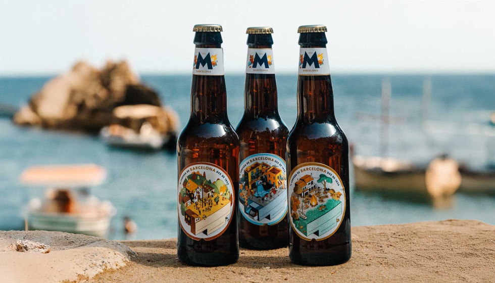 La edici�n limitada de Moritz 7 re�ne tres etiquetas inspiradas en la playa, la monta�a y el pueblo o la ciudad...