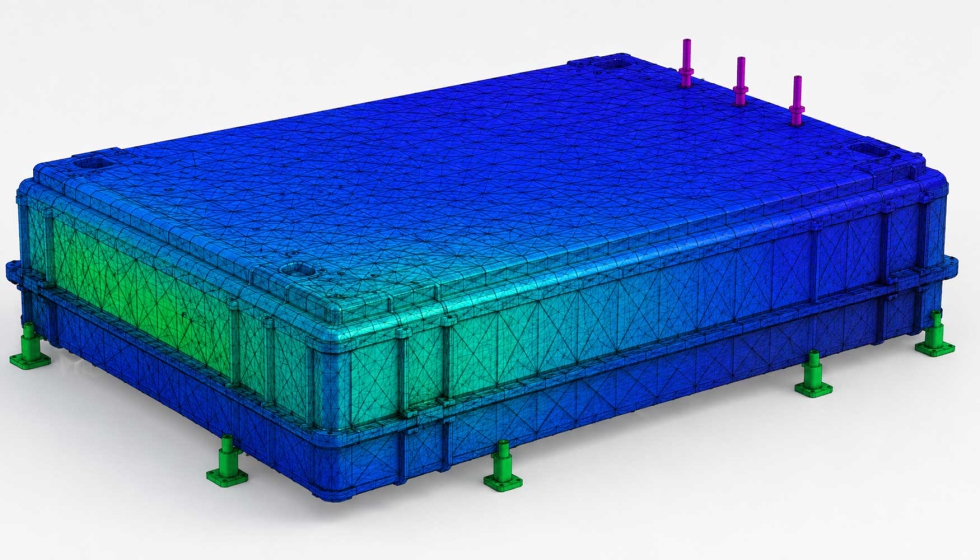 Concepto modular de carcasa de bater�a basado en unidades estandarizadas que pueden combinarse seg�n las necesidades de cada aplicaci�n...