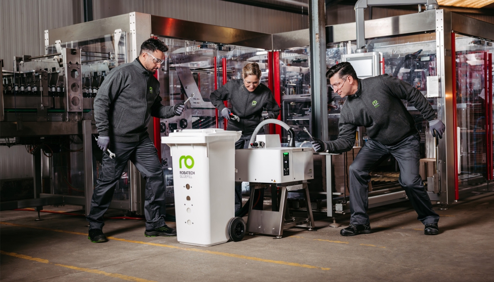 Robatech destaca la importancia del acompa�amiento t�cnico y la fiabilidad de sus sistemas de aplicaci�n de adhesivos...