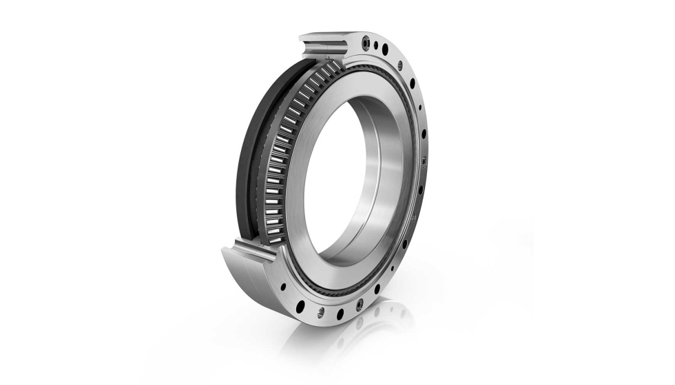 Rolamento de agulhas de contacto angular de duas fiadas da s�rie XZU. Foto: Schaeffler