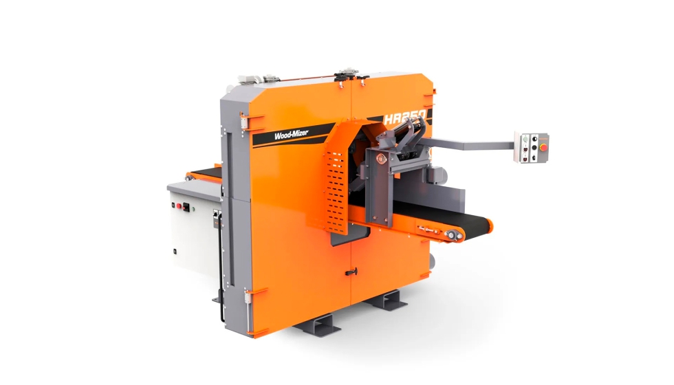 Reaserradora horizontal de doble cabezal Wood-Mizer HR250