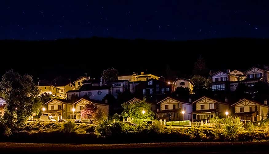 La tecnolog�a PC �mbar de ATP permite iluminar el Valle de Ollo reduciendo la dispersi�n de luz y preservando las condiciones naturales de oscuridad...