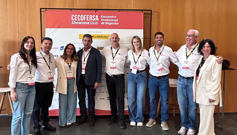 Equipo de Cecofersa presente en el evento