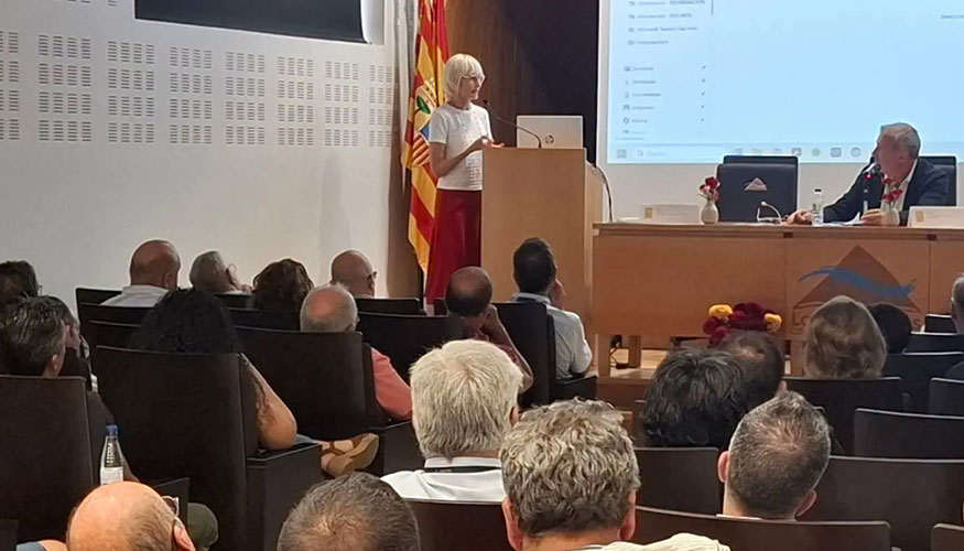 Un instante de la jornada Ganado Porcino Siglo XXI
