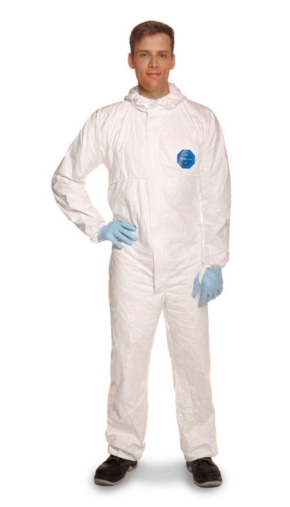 Buzo confeccionado con Dupont Tyvek APX 400