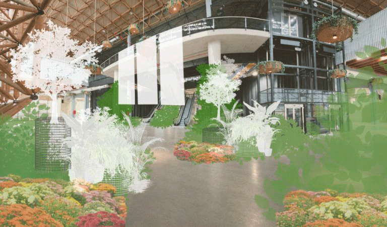 �Nature Islands� transformar� el acceso al pabell�n 7 de Iberflora mediante un conjunto de islas verdes que combinar�n distintas especies, alturas...