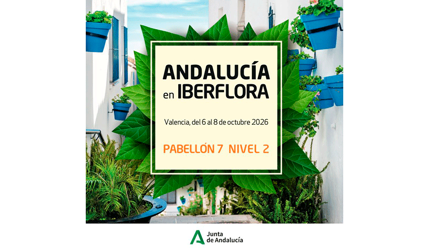 La representaci�n andaluza en Iberflora 2026 reunir� a 35 empresas expositoras procedentes de seis provincias...