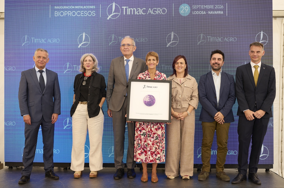 La inauguraci�n cont� con la participaci�n de representantes del tejido empresarial navarro y de autoridades institucionales...