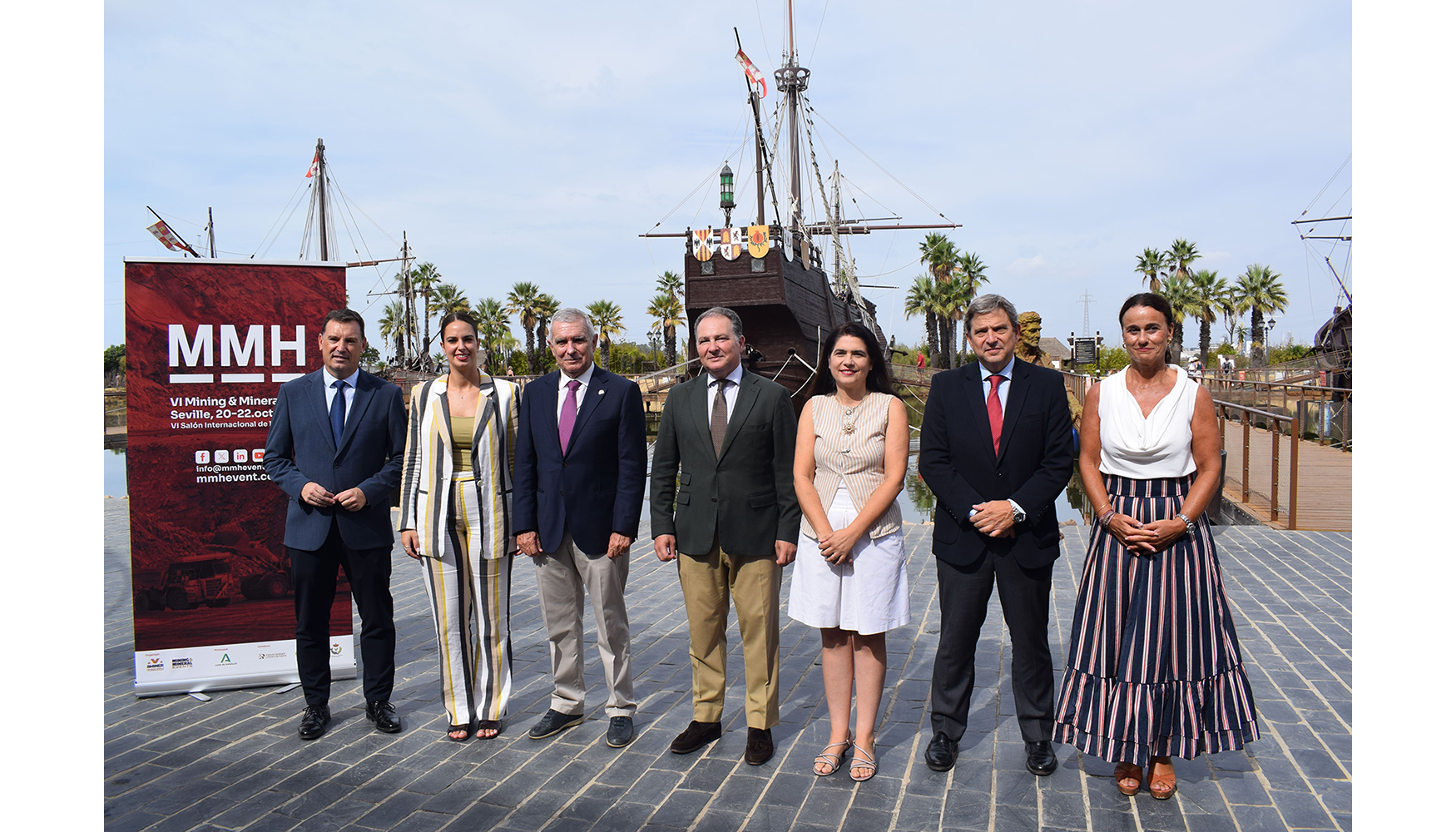 Presentaci�n del MMH 2026 en el Muelle de las Carabelas de Palos de la Frontera (Huelva)
