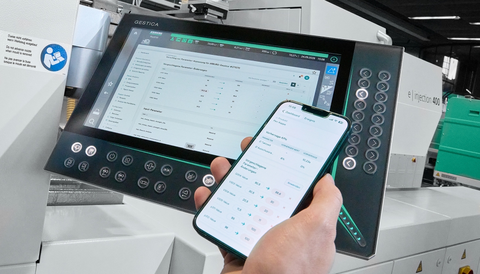 La Allrounder 570 A 'NextGen Medical Solution' integra m�quina, molde, automatizaci�n y equipos perif�ricos en una c�lula de producci�n conectada...