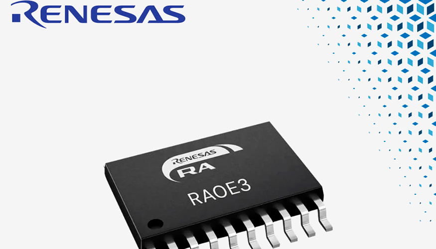 Los microcontroladores RA0E3 de Renesas integran un n�cleo Arm Cortex-M23 y est�n orientados a dise�os compactos y de bajo consumo para aplicaciones...