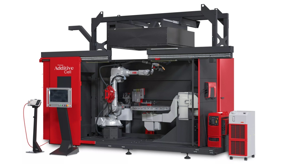 Fronius Additive Cell es una soluci�n integral perfectamente coordinada para la fabricaci�n aditiva. Foto: Fronius