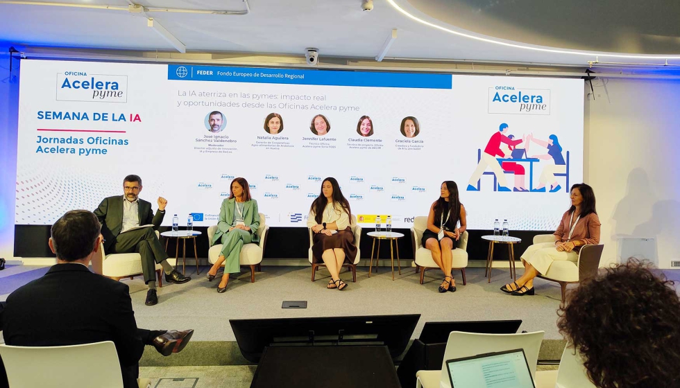 La Oficina Acelera pyme de Aecim particip� en la mesa redonda �La IA aterriza en las pymes...