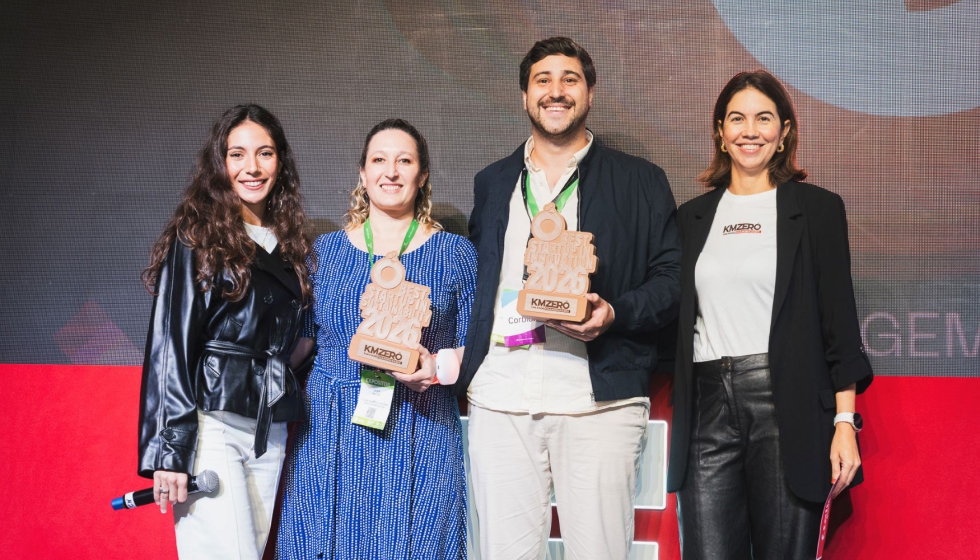 Claudia Da Cunha Velho, Coordinadora y Project Manager en KM ZERO; Laura Macci�, Fundadora y CEO metaBIX Biotech; Josemar�a Delgado...
