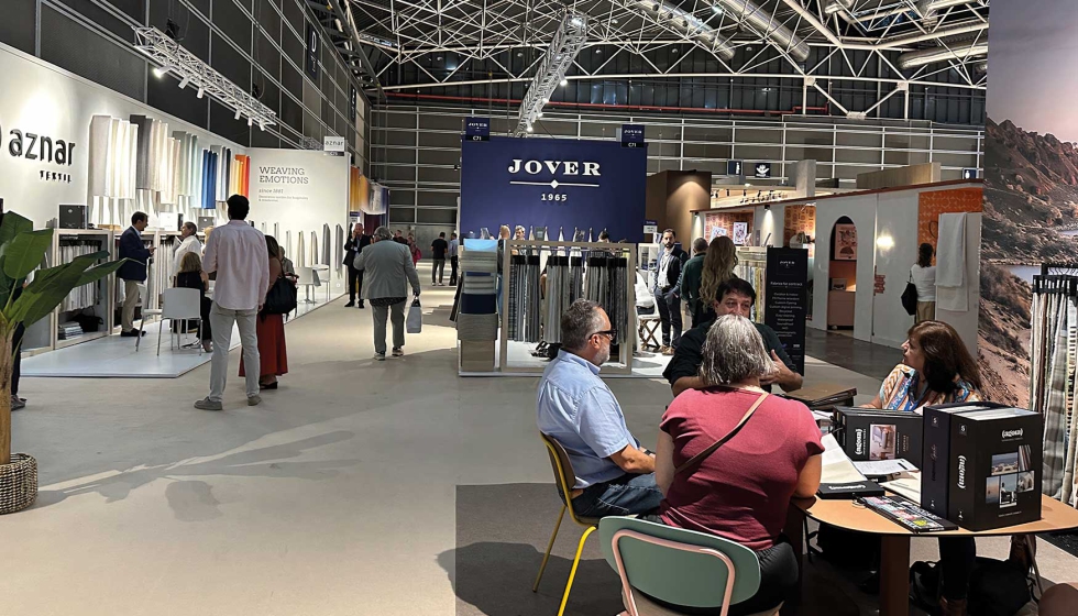 La innovaci�n en el sector textil se ha puesto de manifiesto en una nueva edici�n de Textilhogar con una nueva disposici�n expositiva en los...